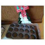 Jello Molds, Muffin Tins, Sifter, Angel Food Pan, Etc