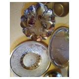 Silver Plate Serving Dishes & Irvinware Platter