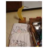 Utensils & Embroidered Towels