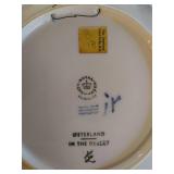 Fourteen Royal Copenhagen Christmas Plates 1972-85