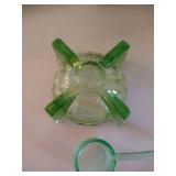 Two Small Uranium Glass Pieces