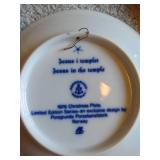 Porsgrund Norway Christmas Plates 1969-77