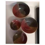 Four Valley City Pottery Parlour Nesting Bowls