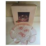 Pink Prairie Rosella Bowl & Platter