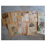 Ephemera: Vintage Scrapbook & Birds of North America Papers