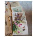 Ephemera: Vintage Scrapbook & Birds of North America Papers