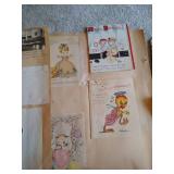 Ephemera: Vintage Scrapbook & Birds of North America Papers