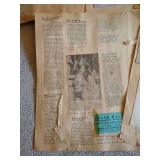 Ephemera: Vintage Scrapbook & Birds of North America Papers