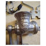 Oven Rotisserie Spit & Meat Grinders