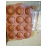 Like New Swedish Cookie Press, Tart Pan & Nativity Cookie Cutters