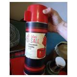 Stanley Thermos, Coffee Carafes & Vintage Aladdin Set