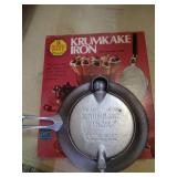 Nordic Ware Krumkake Iron & Rolling Cone