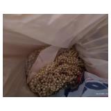 Vintage Rolling Crate w/ Christmas Decor Contents