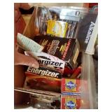 Batteries (Many Sizes!) Padlocks, Tapes, Matches & More