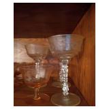 Pretty Peach Stemware