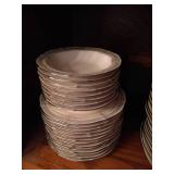 Two Shelves Vintage Noritake Ivory China "Rothchild"