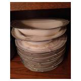 Two Shelves Vintage Noritake Ivory China "Rothchild"