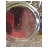 Silver Plate Tea Pots, Cream & Sugar, Trays, Etc