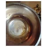 Silver Plate Tea Pots, Cream & Sugar, Trays, Etc