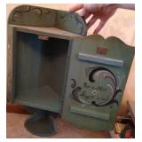 Hand painted Rosemaling Corner Cabinet