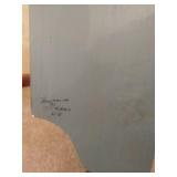 Hand painted Rosemaling Corner Cabinet