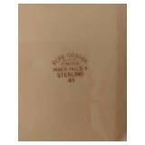 Large Lot of Gold Rimmed Pope Gosser China