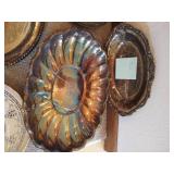 Large Lot of Branded Silver Plate Items