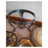 Large Lot of Branded Silver Plate Items