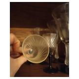 Luminare, France, Optic Swirl Stemware