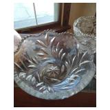 Cut Glass & Crystal Bowls- No Chips