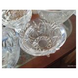 Cut Glass & Crystal Bowls- No Chips