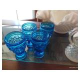 Hobnail Glass Lot