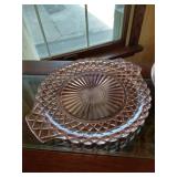 Peach & Pink Depression Glass