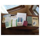 Ephemera: Calendars, Cards, Booklets, 1860s Birthday Record Book