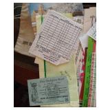 Ephemera: Calendars, Cards, Booklets, 1860s Birthday Record Book