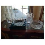 Gorgeous Crystal Bowls & Pitchers