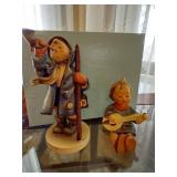 Two Hummel Figurine Boys