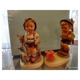 Rare "Little Goat Herder" Hummel & "Sensitive Hunter" Hummel