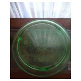 Green Depression Glass