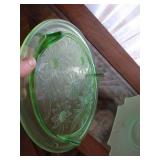 Green Depression Glass