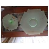 Green Depression Glass