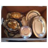 Silver Plate Dishes