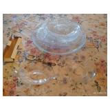 Mixed Plates, Platters, Tiny Dishes & Tray w/Handle