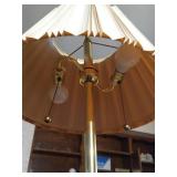 (3) Brass Lamps