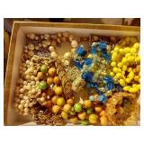 Flat of Costume Jewelry - Bracelets & Necklaces