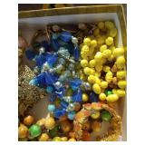 Flat of Costume Jewelry - Bracelets & Necklaces