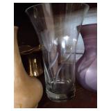 Shelf of Crystal - Candle Holders & Vases