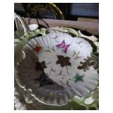 Shelf of Misc. China Plates & Platters