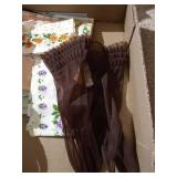 Flat of Vintage Ladies Gloves & Handkerchiefs