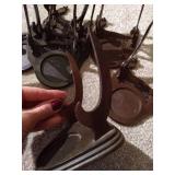 Enesco Cups & Salad Plates With Stands - Set of 8